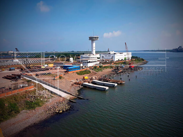 ASIPONA puerto Lázaro Cárdenas. – Constructora Veracruzana de Puentes